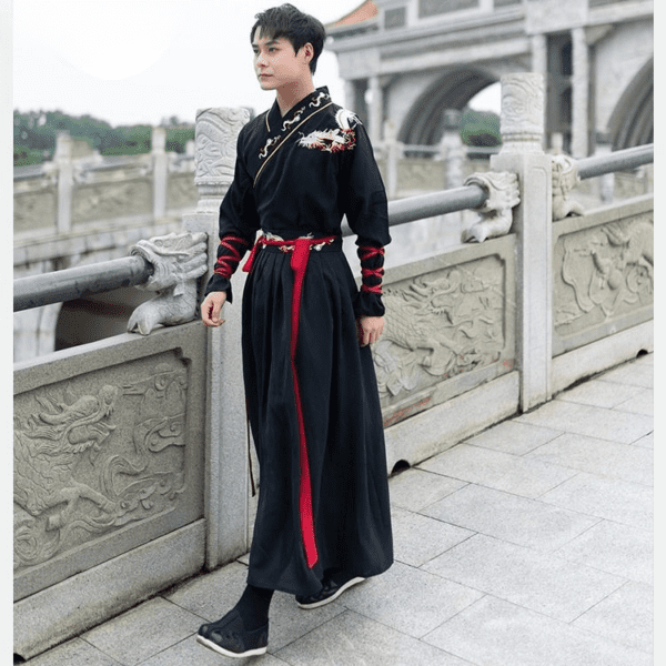 武俠男女裝 | 魏晉風交領-古風服飾：圖片 2