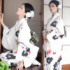 水墨印花浴衣和服 | 日系風 - 女生精緻傳統和服：圖片 2