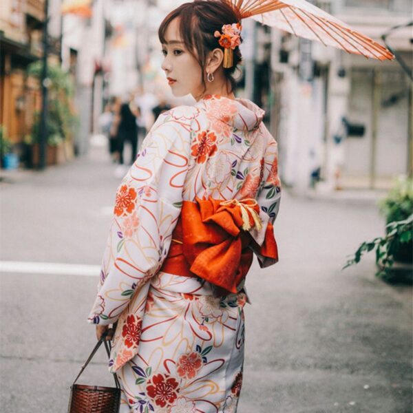 印花振袖和服 | 日系風 - 改良寫真婚紗和服：圖片 2