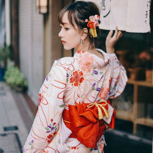 印花振袖和服 | 日系風 - 改良寫真婚紗和服：圖片 4