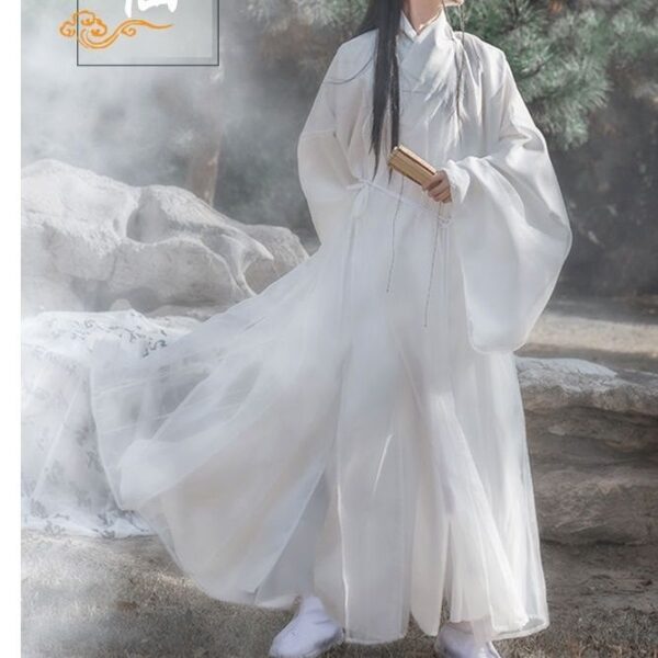 御風交領襦裙 | 魏晉風漢服 - 改良男裝漢服：圖片 7