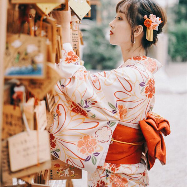 印花振袖和服 | 日系風 - 改良寫真婚紗和服：圖片 8